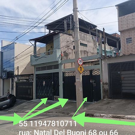 Hostel Familia Quartos Privado Proximo Aeroporto Int Guarulhos Sp Taxi 24 Hrs Exterior foto
